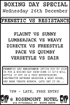 [ Frenetic vs Resistance ]